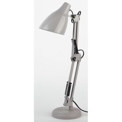 Настольный светильник ЭРА N-123-Е27-40W-GY серый