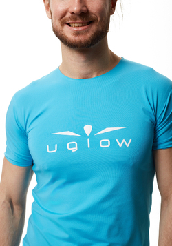 ФУТБОЛКА МУЖСКАЯ COMFORT TEE | SKYBLUE WHITE