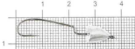 Джиг-головка  Decoy Violence Jighead VJ-36 Decibo №2, 1,8-3,5г