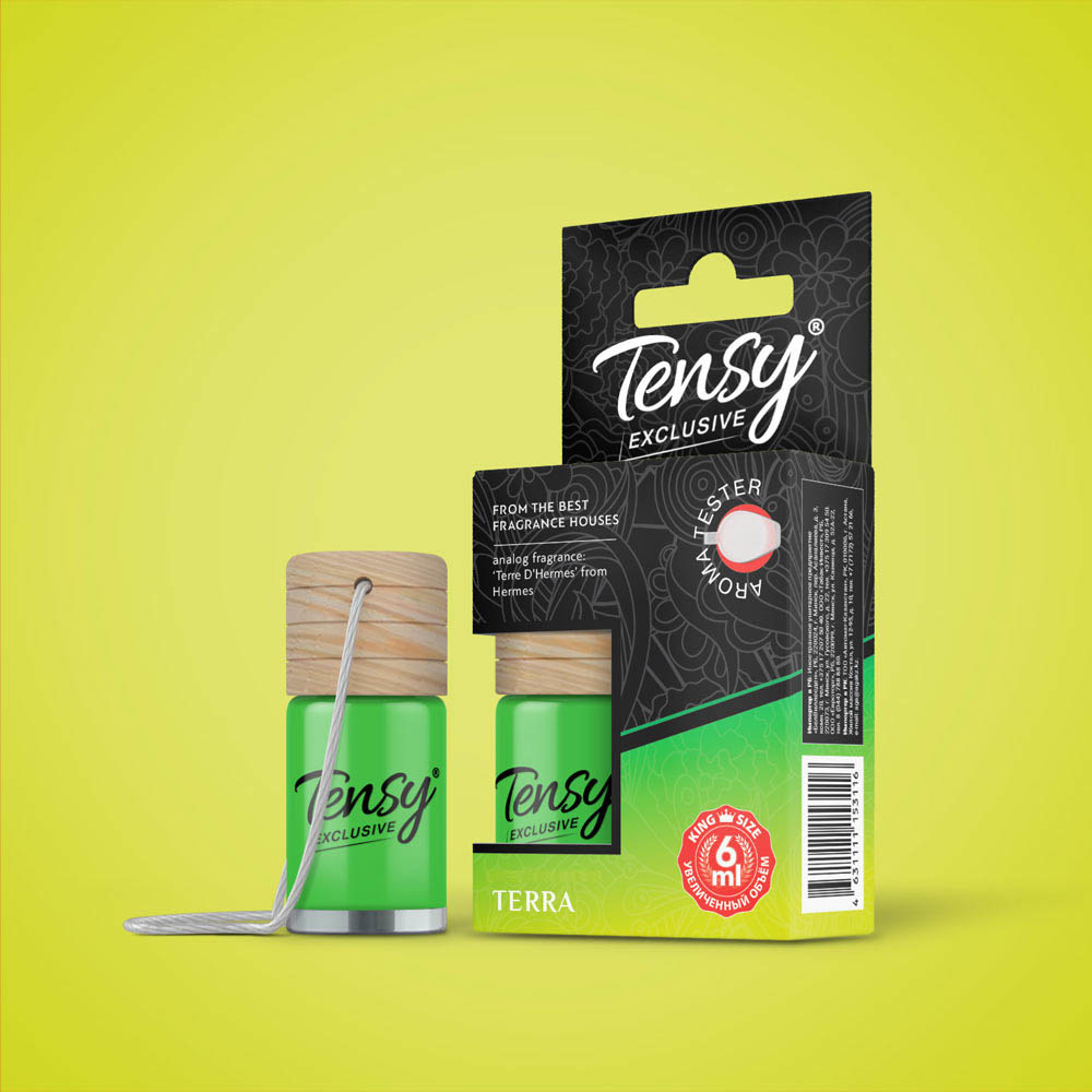 Ароматизатор "Tensy" подвесной бутылочка (эксклюзив) Terra