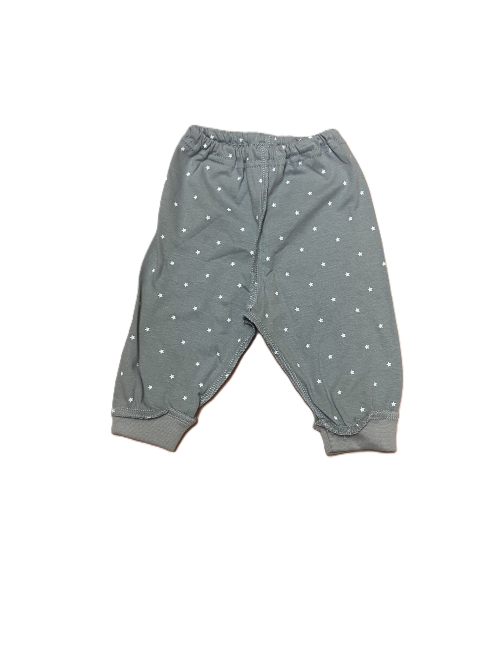 Штанишки с манжетом из кулирки (100% хлопок) швы наружу на рост 62 см