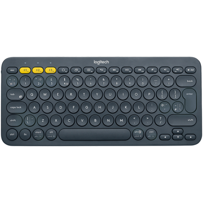 LOGITECH K380 Multi-Device Bluetooth Keyboard - DARK GREY - RUS