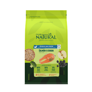 Guabi Natural Dog Adult сухой корм для взрослых собак мелких пород лосось и ячмень