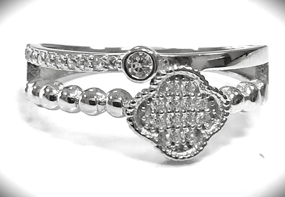 "Эстерелла" - ювелирное серебряное кольцо 925 пробы