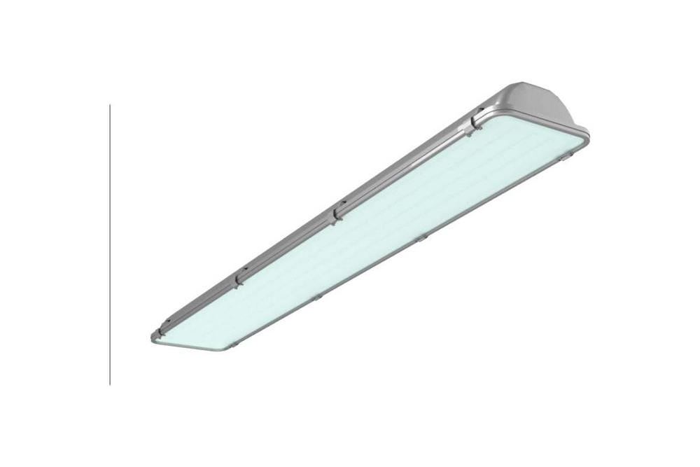 Светильник LED ДСП Axium 700х210х90мм 25Вт 5000K рассеиватель закаленное стекло с БАП 1ч VARTON