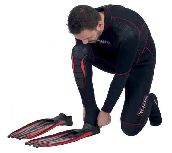 Ласты Seac F100 PRO красные