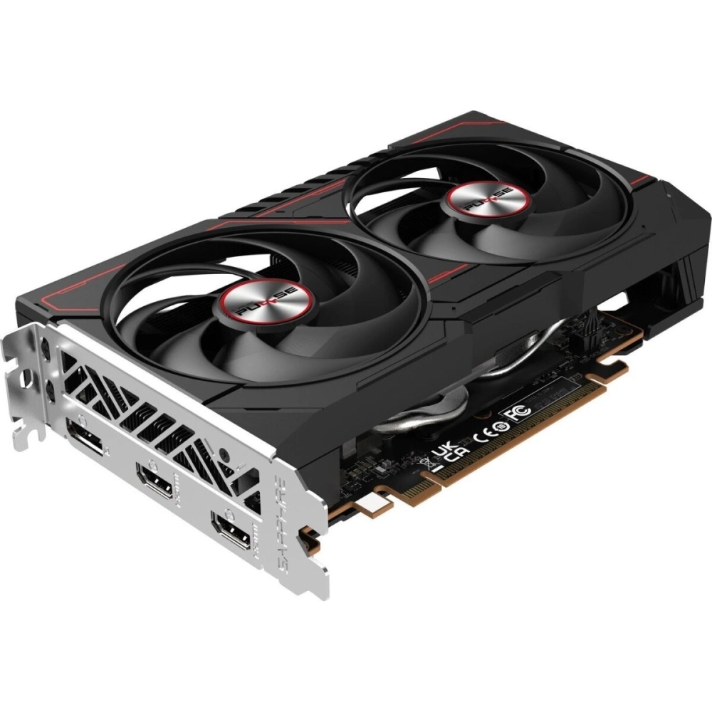 Видеокарта Sapphire AMD Radeon RX 9060 PULSE GAMING OC 8GB GDDR6 DUAL HDMI DP bulk