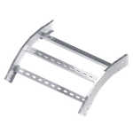 Угол вертикальный внешний 45 градусов 50х600, R300, 1,5 мм, AISI 304