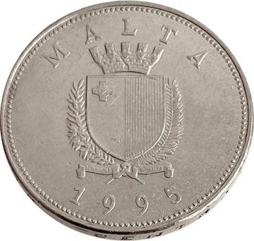 1 лира 1995 Мальта