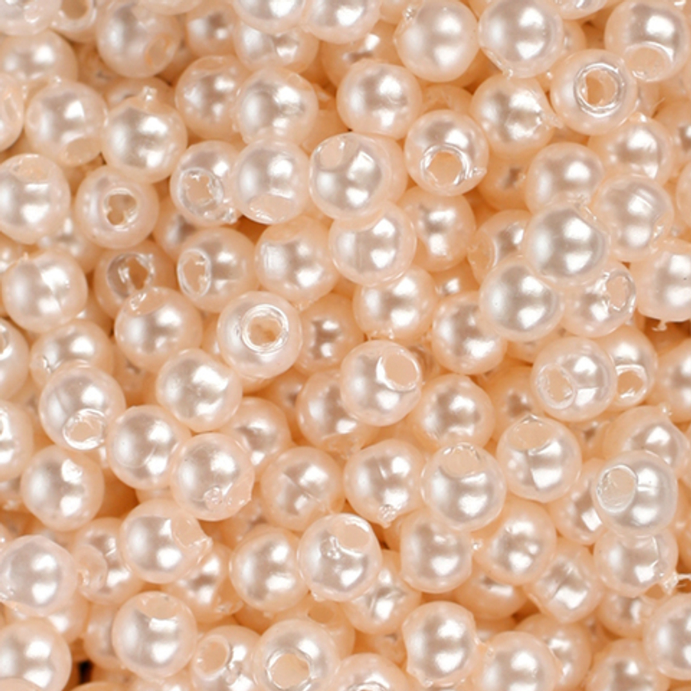 Бусы пластиковые -8мм-25г-Colibry