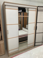 Шкаф-купе Сакура дуб сонома/белый  1500