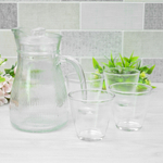 Набор 5 предметов (кувшин 1000мл, 4 стакана 230мл), LBLM-5