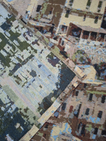 Покрывало гобеленовое Архитектура 1,5-спальный (150х200)