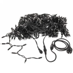 Гирлянда для улицы ЗАНАВЕС «Мерцание» ш2* в3,0 м 480 ламп LED, чёрный провод,1 реж.,IP-65, Белый (возможность соединения)