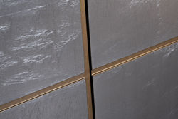 Комод округлый с дверцами 91x51x183см Garda Decor Futuro серебристый