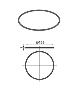 Прокладка APV0006 фланца из нержавеющей стали