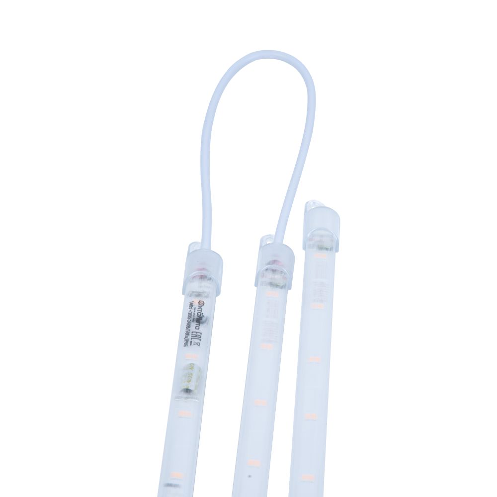 ULZ-P04-14W-SPLE-TM IP65 CLEAR KIT03 Светильник для растений светодиодный линейный. 540мм. Пластик. Спектр для фотосинтеза. В составе набора из 3-х штук. с таймером. TM ФитоЛето