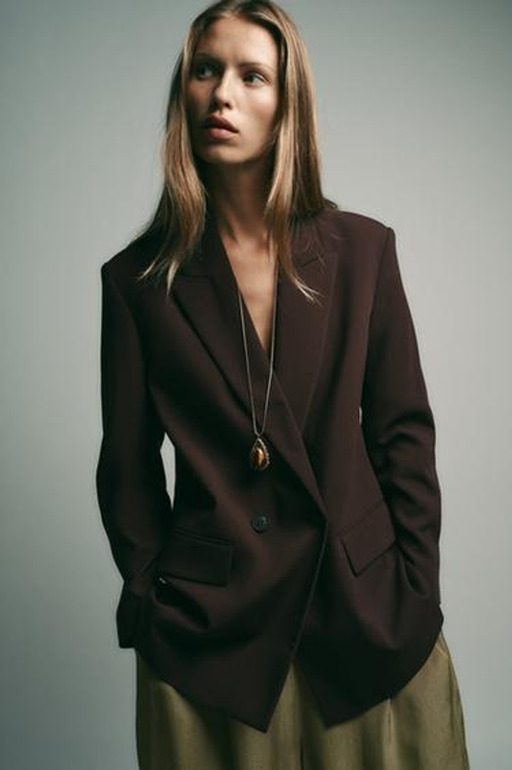Блейзер KRUVAZE OVERSIZE - ZARA