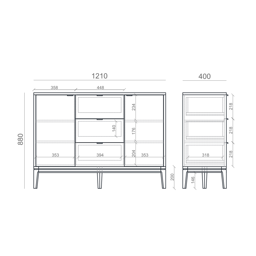 Комод TIMELESS TL039