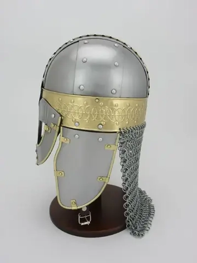 Шлем Викингов "Волк" с кольчужной защитой TN-24-4133