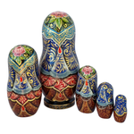 Матрёшка 21см  "С лисичкой" 5мест