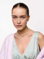 Колье "Pearl Love Rose" Gold