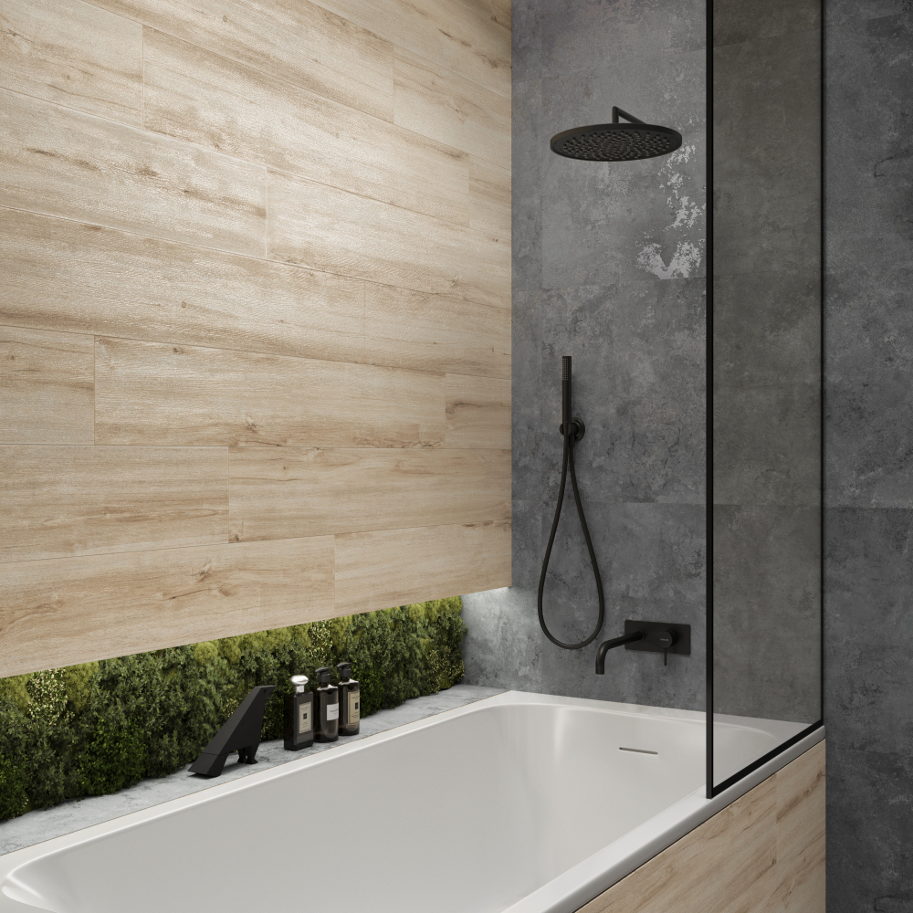 Керамогранит, Creanza, AKASA WOOD PINE, 1200x200 мм, матовая