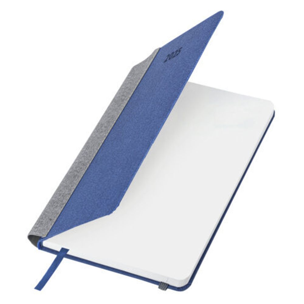 Ежедневник датированный 2025 А5 138x213 мм, BRAUBERG "Mosaic", под кожу, карман для ручки, резинка-фиксатор, 115835