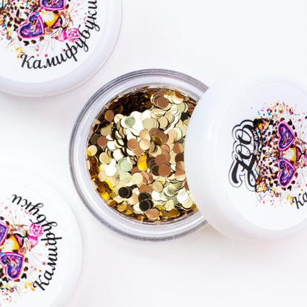 1172 Камифубуки 2 мм золото 1 г