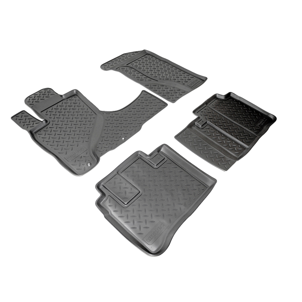 Ковры в салон Norplast/Unidec для Honda CR-V в кузове RD4,RD5 (2001-2006), Черный, арт.NPL-Po-30-10