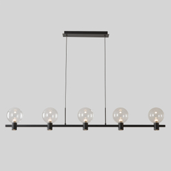 Светильник подвесной Crystal Lux DUET SP35W LED BLACK