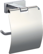 88030 Б/держатель с крышкой (ХРОМ) GANZER (20/1шт)