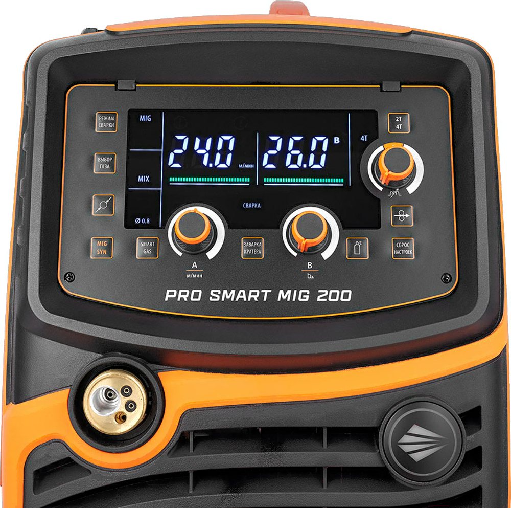 Сварочный инвертор Сварог PRO SMART MIG 200 (N214S)