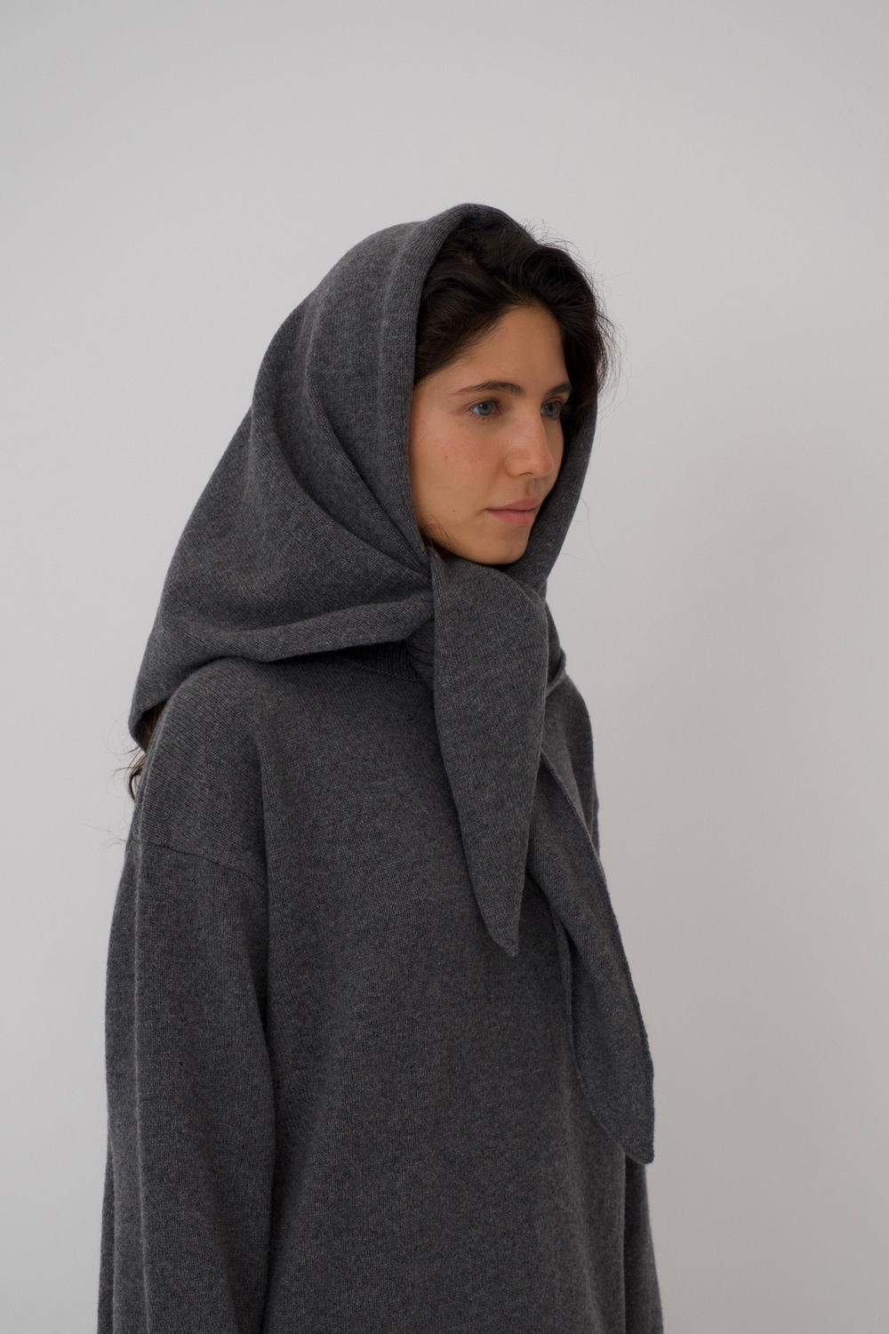 Косынка Large из мериноса и кашемира