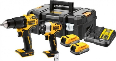 Набор аккумуляторного инструмента DeWALT DCK 2062 E2T (DCD709+DCF809)
