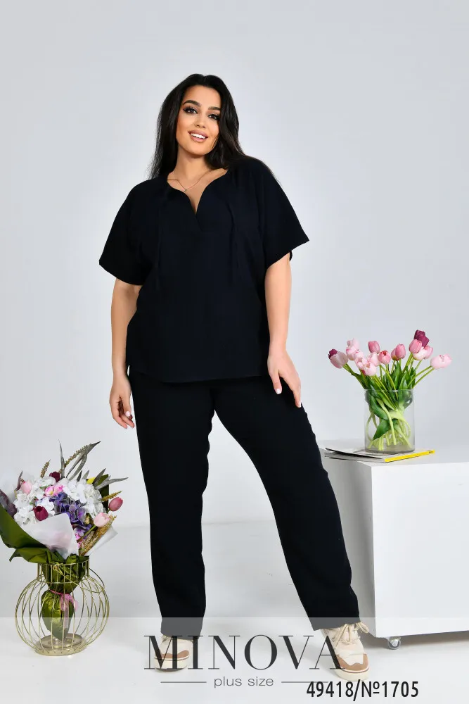 Костюм 1705-чорний Minova