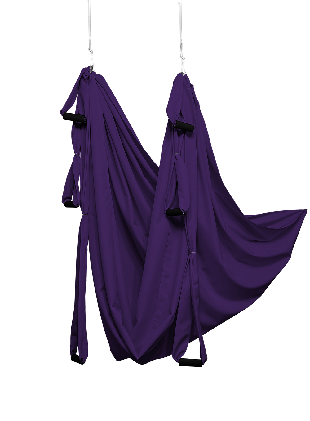 Гамак для йоги с ручками Classic pluse 4 м