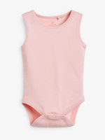 Боди без рукавов для малышей Next 714-208, 5 шт., Белый, Розовый