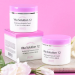 Jigott Крем для лица осветляющий / Vita Solution 12 Brightening Ampoule Cream, 100 мл