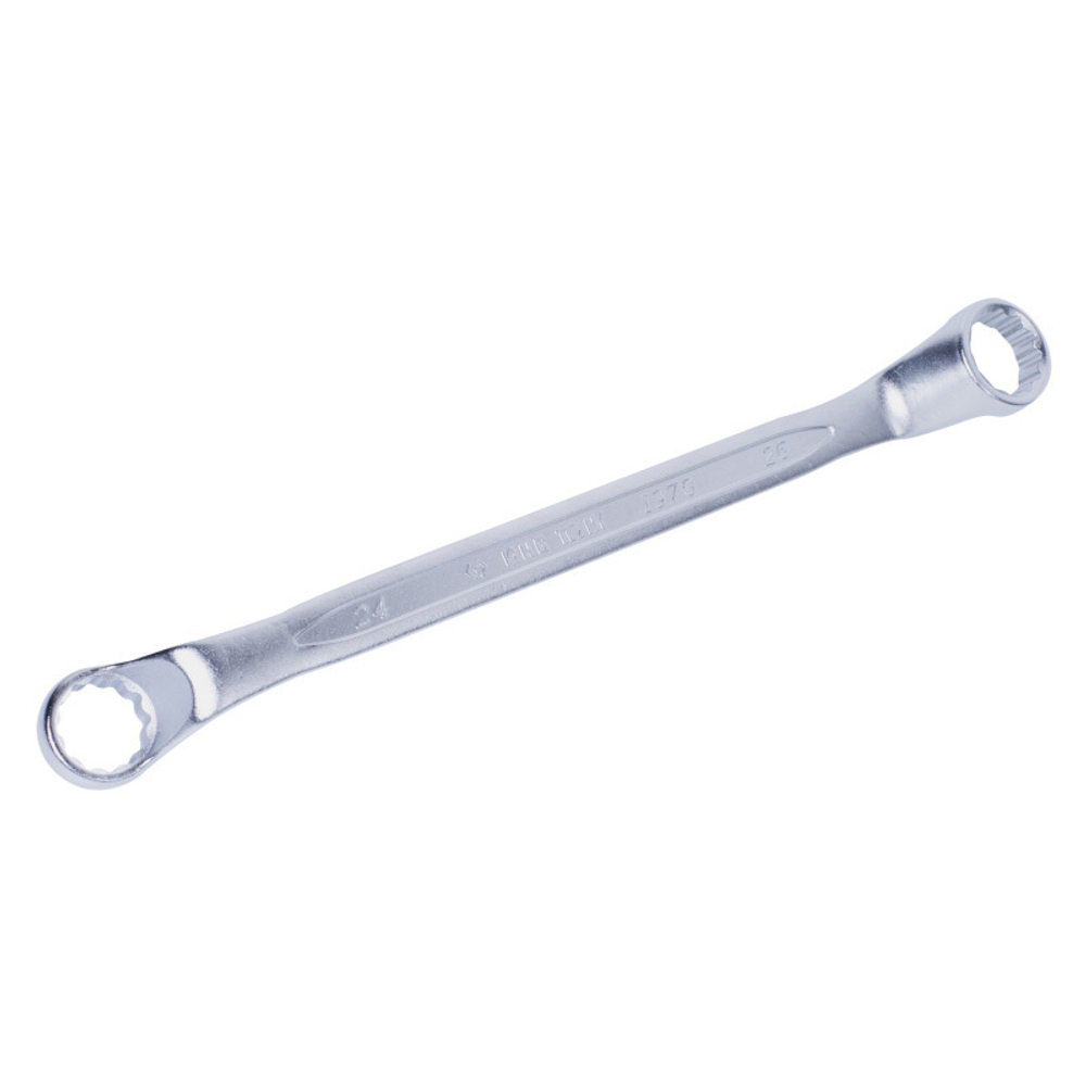 Ключ накидной изогнутый 24x26 мм KING TONY 19702426