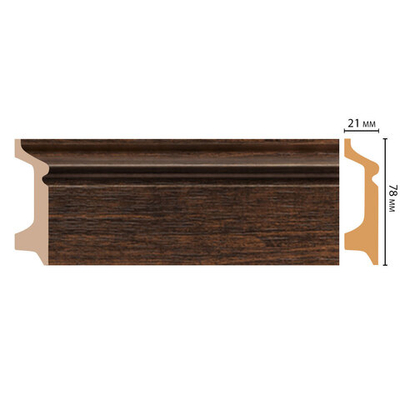 Плинтус Decomaster D122 D122-966 ДМ