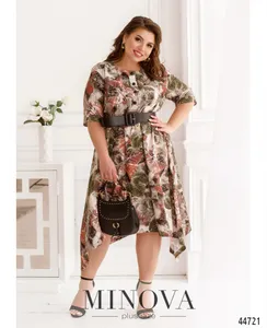 Платье 187-хаки Minova