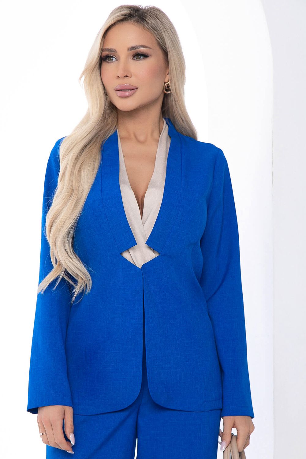 Костюм В моменте синий К10054 LT Collection