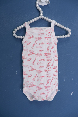 Боди Petit Bateau  с принтом на 3 месяца