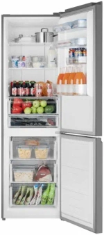 Холодильник двухкамерный Weissgauff WRK 2000 Total NoFrost Inverter White Glass (q)
