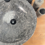 Раковина из мрамора Erozy Grey EM-64683 46*46*15 0185