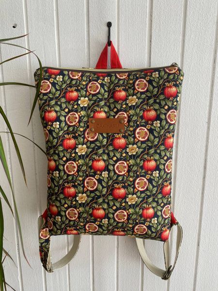 В ПУТИ, ГРАНАТ НА ЧЕРНОМ, 100% хлопок, ширина 110 см 8