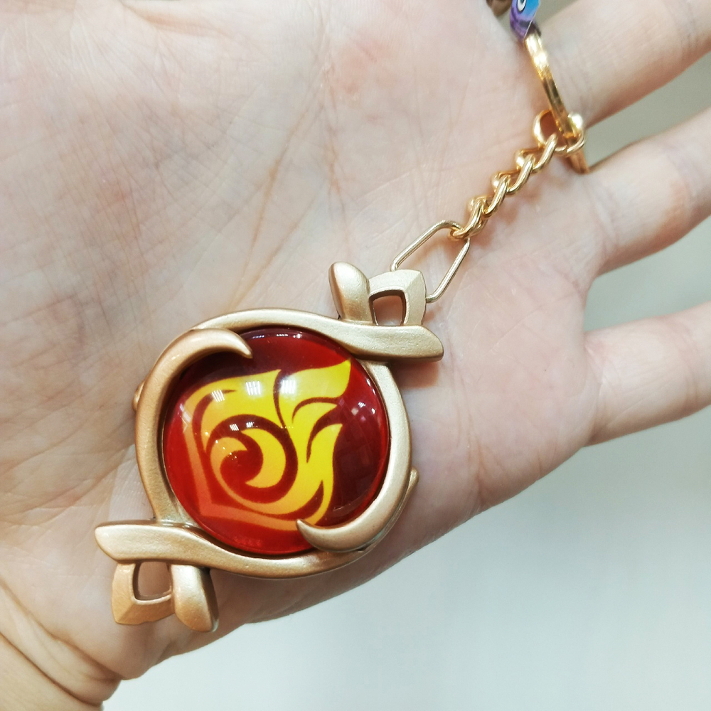 Брелок светящийся "Genshin Impact / Геншин - Фонтейн"