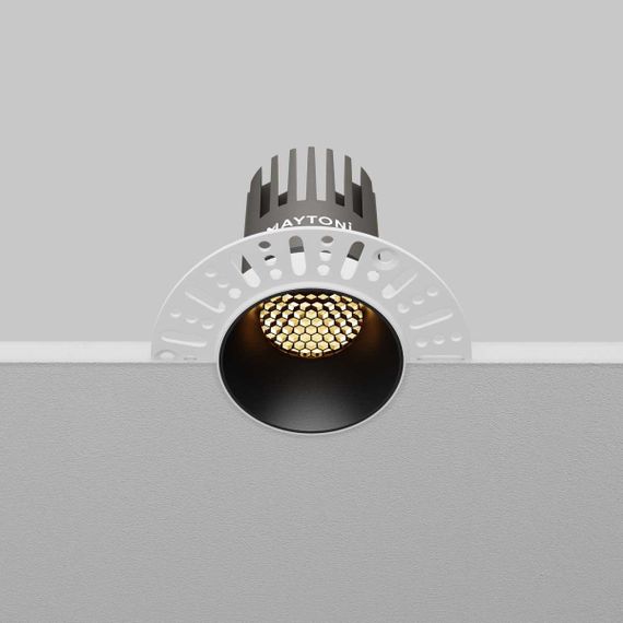 Встраиваемый светильник Maytoni Technical DL124-10W-2.7K-TRS-B