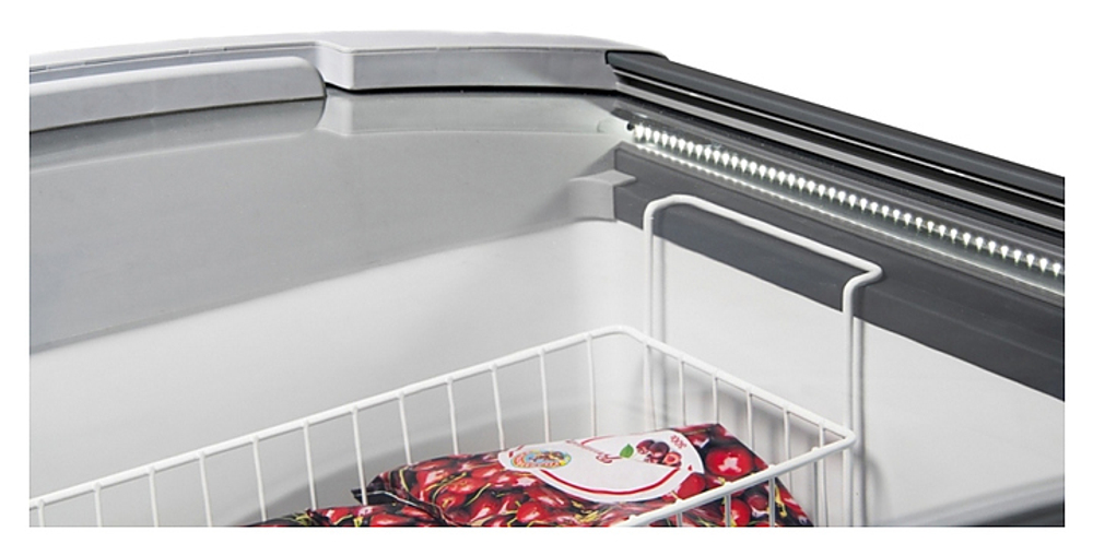 Ларь морозильный Frostor GELLAR FG 675 E серый